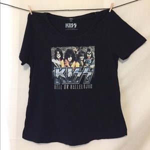 Kiss Band Graphic Tee